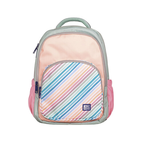 Mochila color Block, modelo rosa HAMELIN.