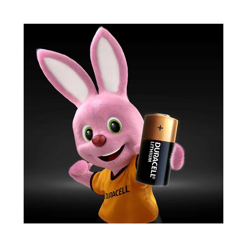 Pilas de litio 123, 6V, DURACELL.