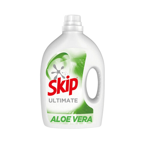 SKIP Ultimate Detergente líquido con aloe vera, ideal para pieles sensibles 33 ds. 