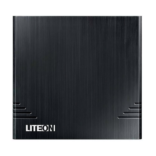 Grabadora de DVD externa LITEON eBAU108 portátil, conexión USB 2.0.