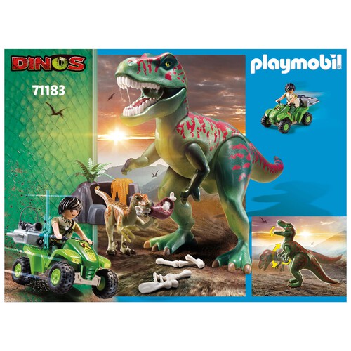 Playset Ataque del T Rex PLAYMOBIL Dinos 71183. Alcampo Haz tu Compra Online y Recoge Mas de 50.000 Productos a Precios Alcampo A Partir de 2h