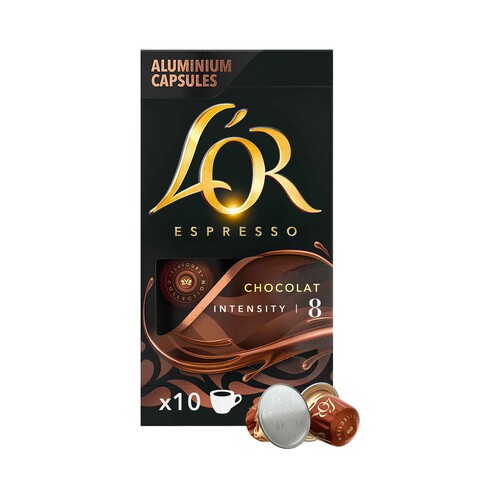 L'OR Café en cápsulas sabor chocolate 10 uds. 