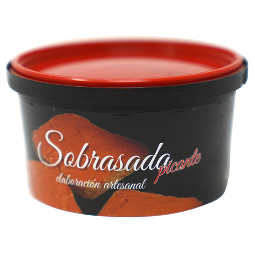 PEÑA CRUZ Tarrina de sobrasada picante elaborada de forma tradicional 200 g.