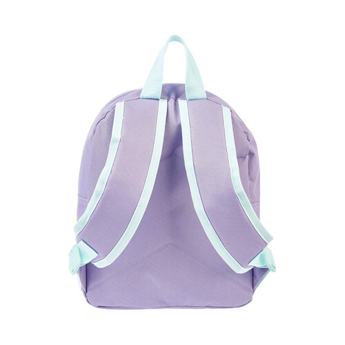 Mochila preescolar, FROZEN, 1 compartimento, color morado, ALCAMPO.