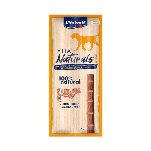 VITAKRAFT Sticks de ternera 100% natural VITAKRAFT 2x11g.