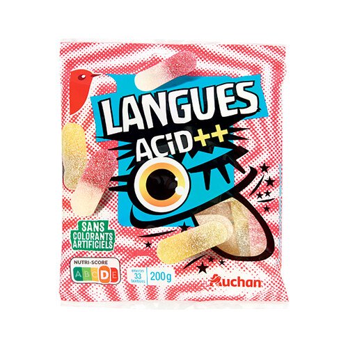 PRODUCTO ALCAMPO Lenguas ácidas 200 g.