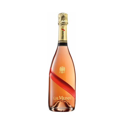 G.H.MUMM Grand cordon rosé Champagne brut rosado, elaborado en Francia botella de 75 cl.