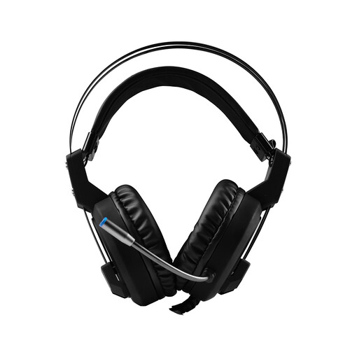 Auriculares gaming QILIVE Q.3351, micrófono, control de volumen, cable 2,1m., conexión Usb.