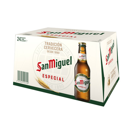 SAN MIGUEL ESPECIAL Cerveza pack 24 uds. x 25 cl.