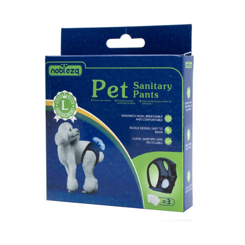 NOBLEZA Bragas para perros talla L 40-49 cm. 