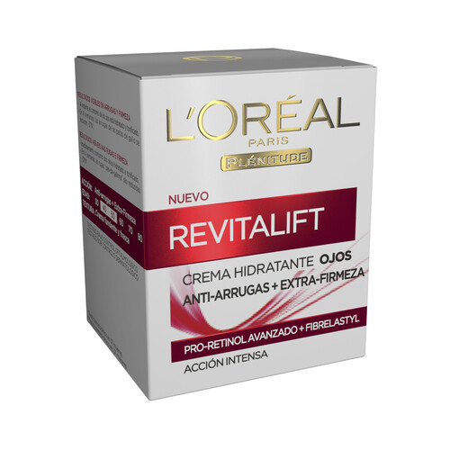 L´ORÉAL PARIS Contorno de ojos antiarrugas con Pro-Retino L'ORÉAL PARIS Plenitude revitalift 15 ml.