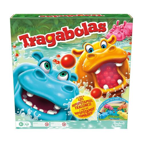 Tragabolas hipopótamos HASBRO.