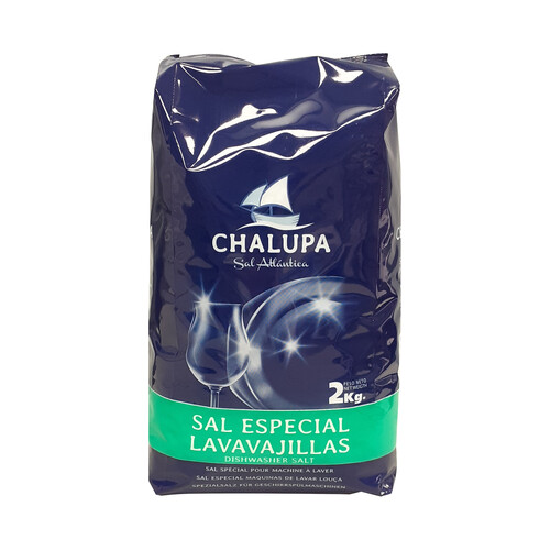 CHALUPA Sal especial para lavavajillas CHALUPA bolsa de 2 kg.