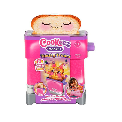 Peluche Cookeez Makery tostadas mágicas, modelos surtidos, FAMOSA.