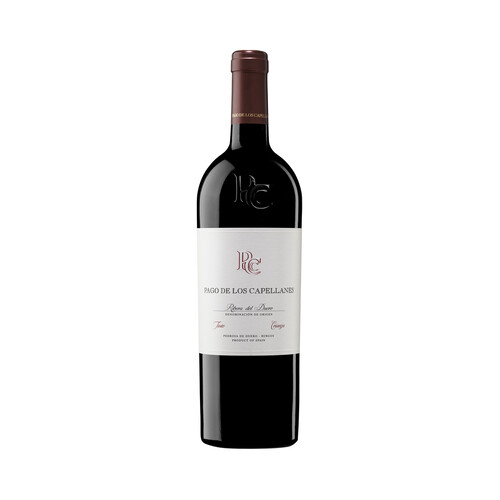 PAGO DE LOS CAPELLANES Vino tinto crianza (2021) con D.O Ribera del Duero botella 75 cl.