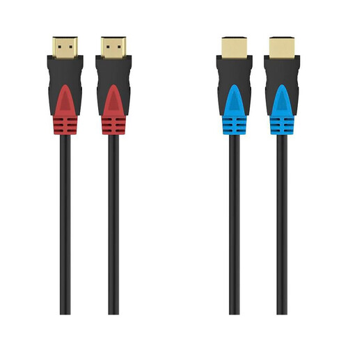 Cable HDMI QILIVE de HDMI macho a HDMI macho, terminales reforzados y dorados de 1,5m.