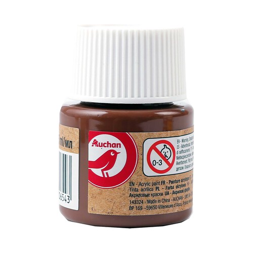 Pintura Acrilica Colores Marron 45 ml ALCAMPO