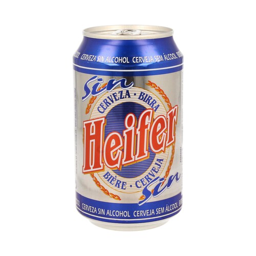 HEIFER Cerveza sin alcohol lata de 33 cl.