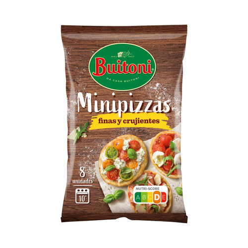 BUITONI Masa fina y crujiente para mini pizzas 265 g.