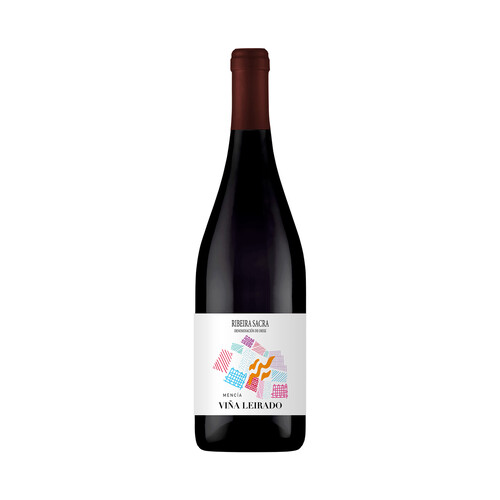 VIÑA LEIRADO Vino tinto con D.O. Ribeira Sacra botella 75 cl.