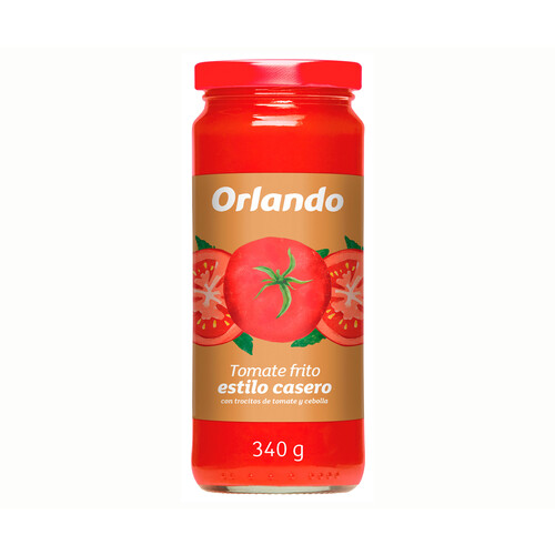 ORLANDO Tomate frito casero en frasco de cristal 340 g.