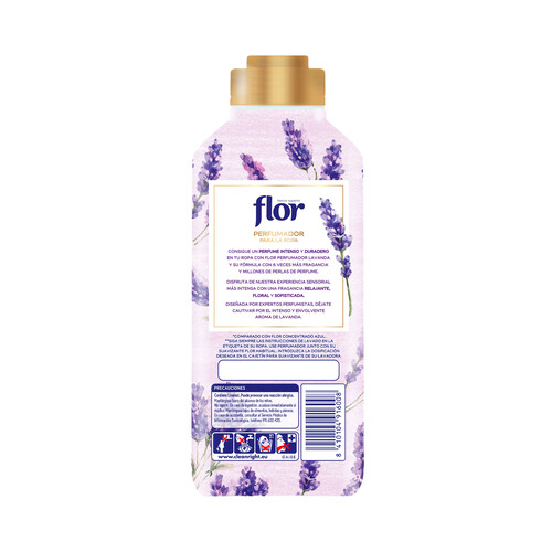 FLOR Perfumador para la ropa con aroma a lavanda, 36 lavados, 720 ml.