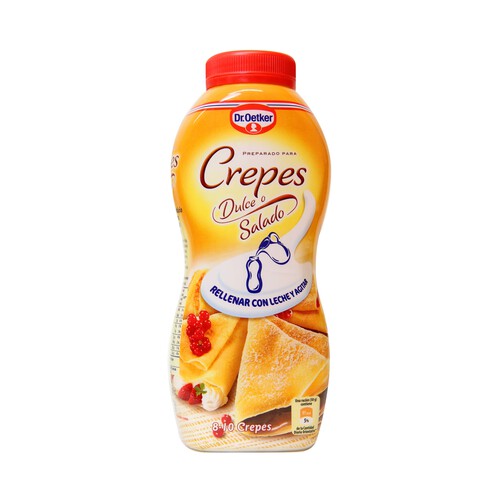 DR. OETKER Preparado en polvo para hacer crepes Dr. OETKER 175 g.