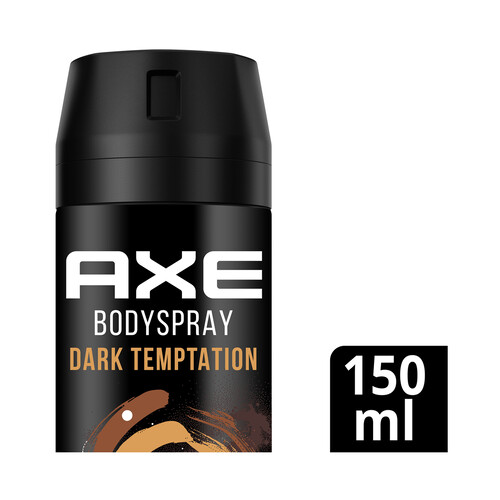 AXE Dark temptation Desodorante en spray para hombre con protección anti-transpiante hasta 48 horas 150 ml.