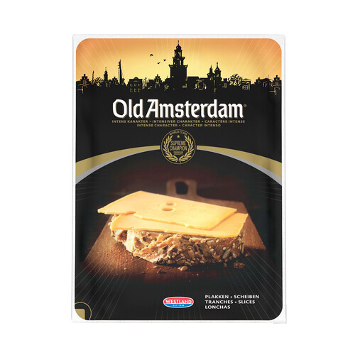 OLD AMSTERDAM Queso gouda lonchas OLD AMSTERDAM 125 g.