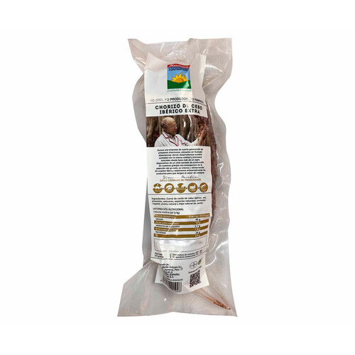 ALCAMPO PRODUCCIÓN CONTROLADA Chorizo de cebo ibérico 475 g.