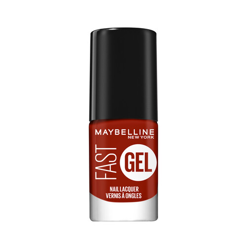 MAYBELLINE Fast gel tono 11 Red Esmalte de uñas de secado rápido efecto gel.