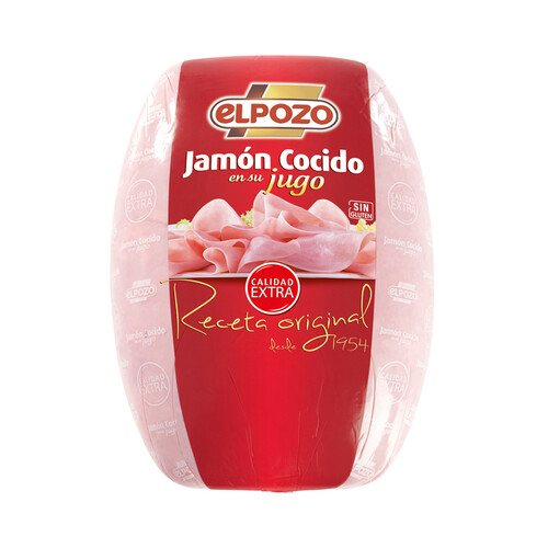 Jamón cocido extra EL POZO - Loncha gruesa 3 a 4 mm