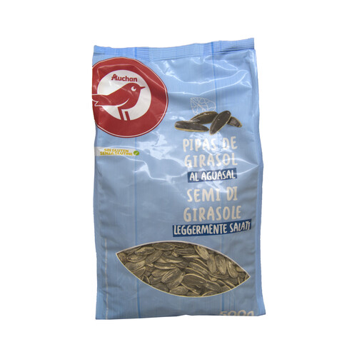 PRODUCTO ALCAMPO Pipas de girasol al aguasol PRODUCTO ALCAMPO 500 g.