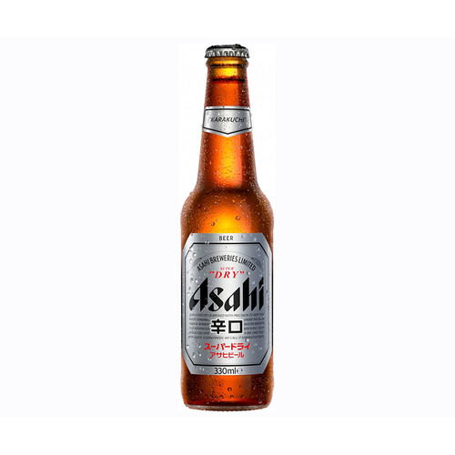 ASAHII Super dry Cerveza en botella 1 uds x 33 cl. 