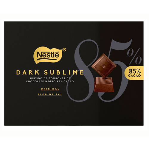 NESTLÉ Bombones dark 85 % 144 gr.