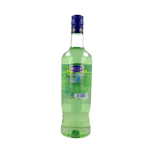 RIVES Licor de manzana sin alcohol RIVES botella de 70 cl.