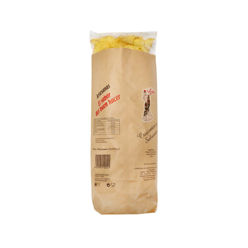 LA MADRILEÑA Patatas fritas, cartuchos LA MADRILEÑA 2 uds. x 140 G.