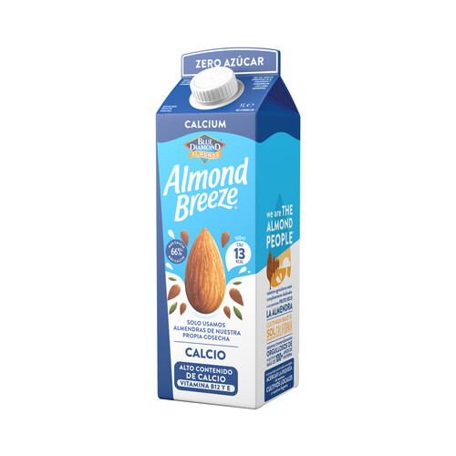 ALMOND BREEZE Bebida de almendra sin azúcar  Calcium 1 l.