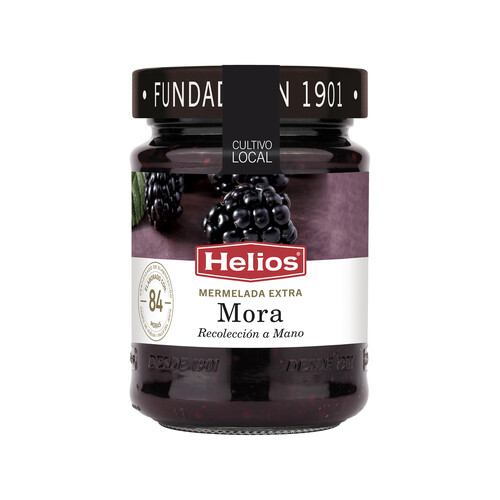 HELIOS Mermelada de mora 340 g.