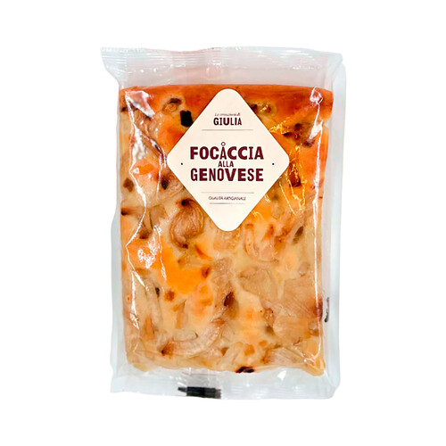 MAMMAFIOTE Focaccia a la Genovese con cebolla, lista para calentar y comer 180 g.