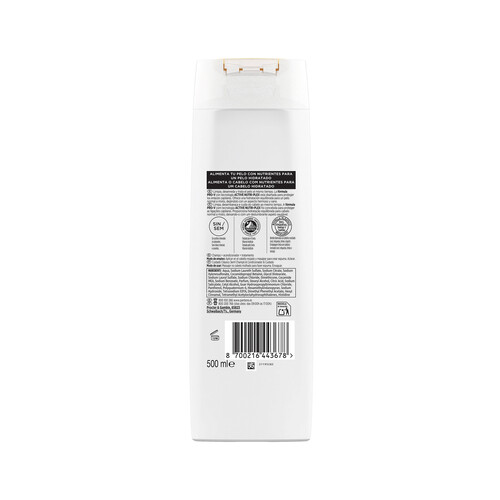 PANTENE Champú 3 en 1 clásico nutri-plex 500 ml.