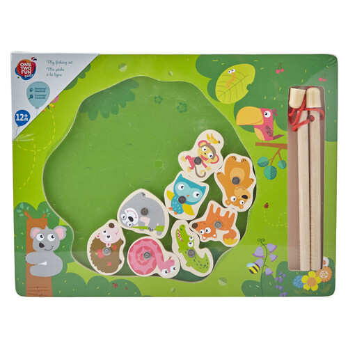 Juego preescolar Pesca Mar o Granja, ONE TWO FUN ALCAMPO.