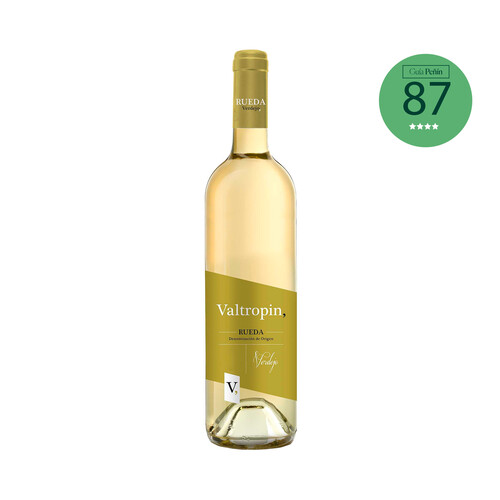 VALTROPIN Vino blanco verdejo con D.O. Rueda botella 75 cl.