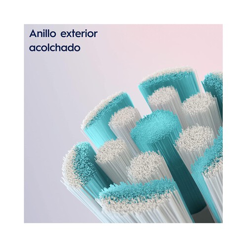 Pack de 2 recambios para cepillo de dientes eléctrico ORAL-B iO Gentle Care.