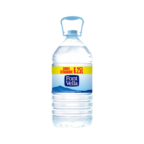 FONT VELLA Agua mineral garrafa de 6,25 l.