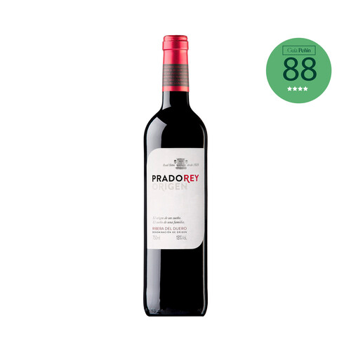 PRADOREY Origen Vino tinto roble con D.O. Ribera del Duero botella 75 cl.