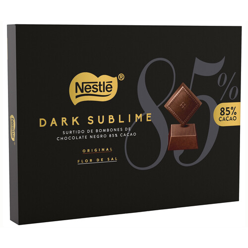 NESTLÉ Bombones dark 85 % 144 gr.