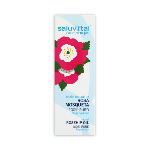 SALUVITAL Aceite de Rosa Mosqueta natural y regenerador SALUVITAL 50 ml.