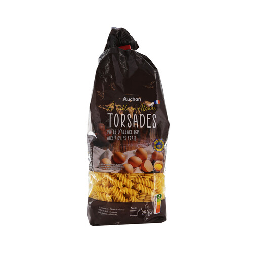 PRODUCTO ALCAMPO Torsades igp alsacia 7 huevo 250 g.