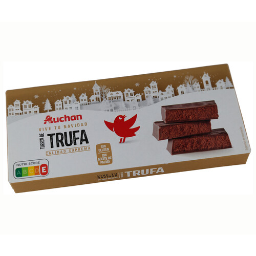 Turrón de trufa PRODCUTO ALCAMPO 200 g.